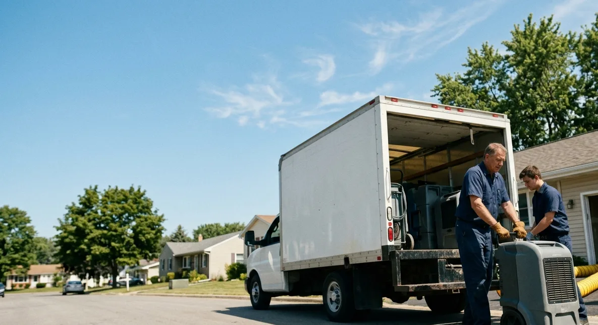 Water Damage Cleanup in Pittsfield, IL near me